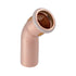 Mapress Copper 45 Bend with Plain End