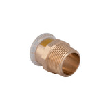 Mapress Copper Adaptor with Male Thread (Gas)