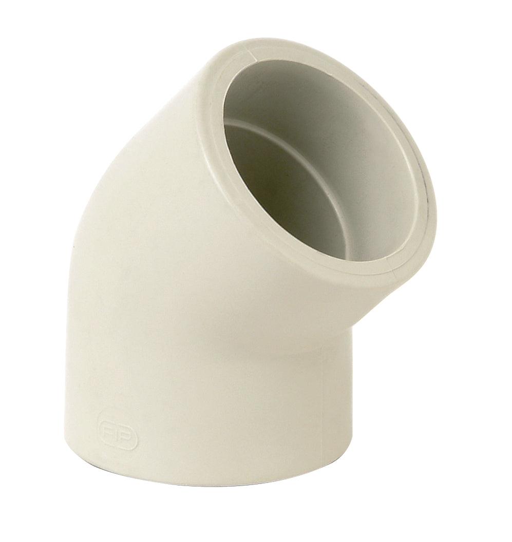 Durapipe PP Socket Fusion 45 Degree Elbow