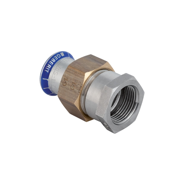 Mapress Stainless Steel Adaptor Union with Female Thread