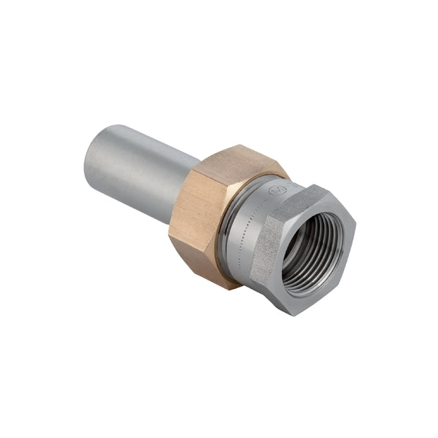 Mapress Stainless Steel Adaptor Union with Female Thread And Plain End