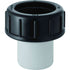 Geberit HDPE straight adaptor to PVC