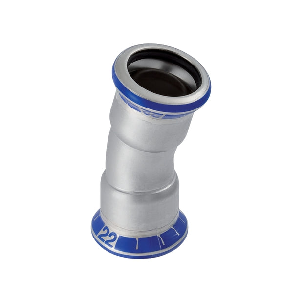 Mapress Stainless Steel 15 Degree Bend
