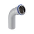 Mapress Stainless Steel 60 Degree Bend with Plain End