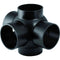 Geberit HDPE Equal Triple Branchball 90