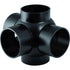 Geberit HDPE Equal Triple Branchball 90