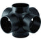 Geberit HDPE Equal Quad Branchball 90