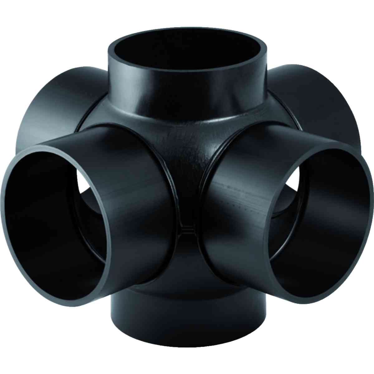 Geberit HDPE Equal Quad Branchball 90