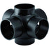 Geberit HDPE Equal Quad Branchball 90