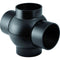 Geberit HDPE Equal Double Branchball 180