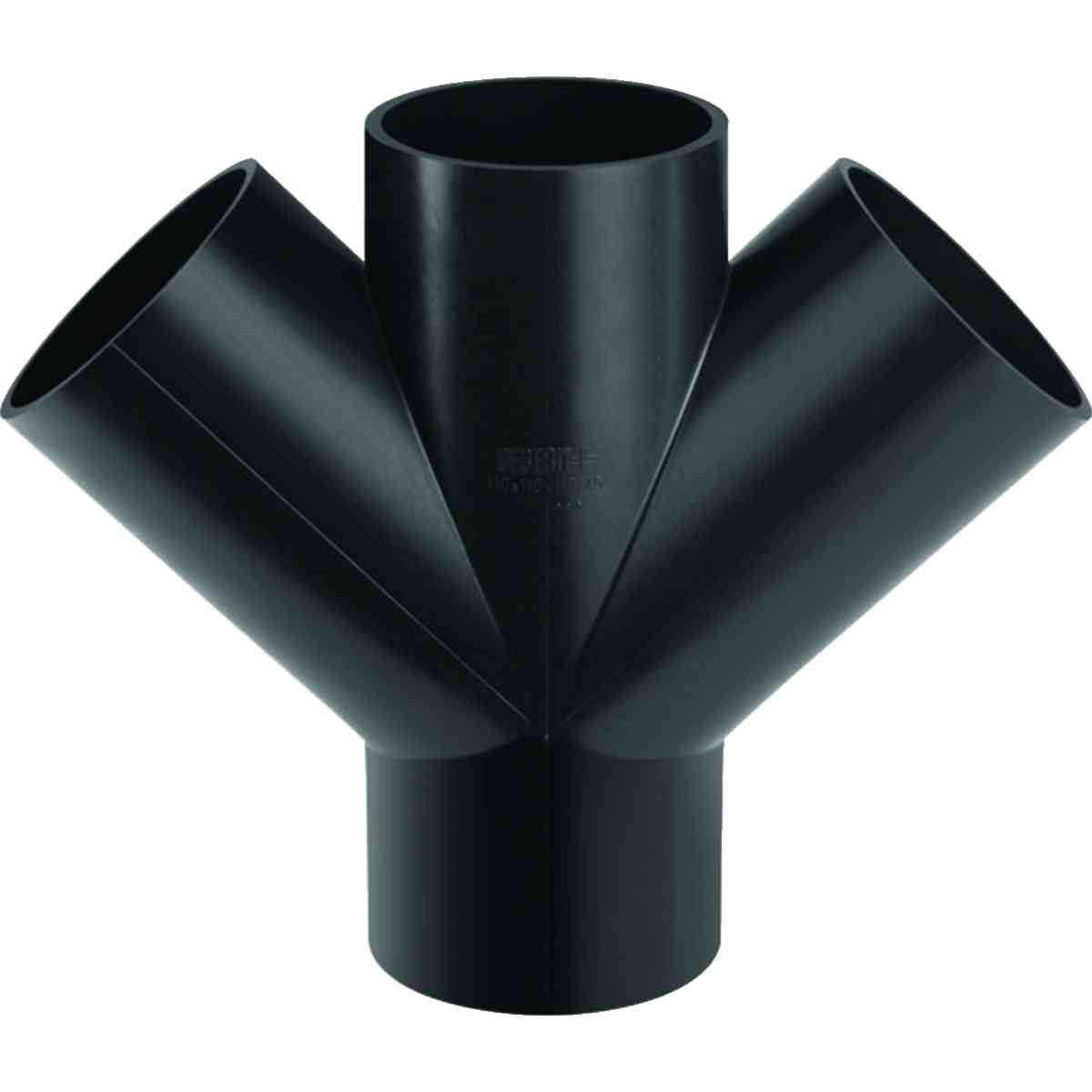 Geberit HDPE double branch fitting 45°