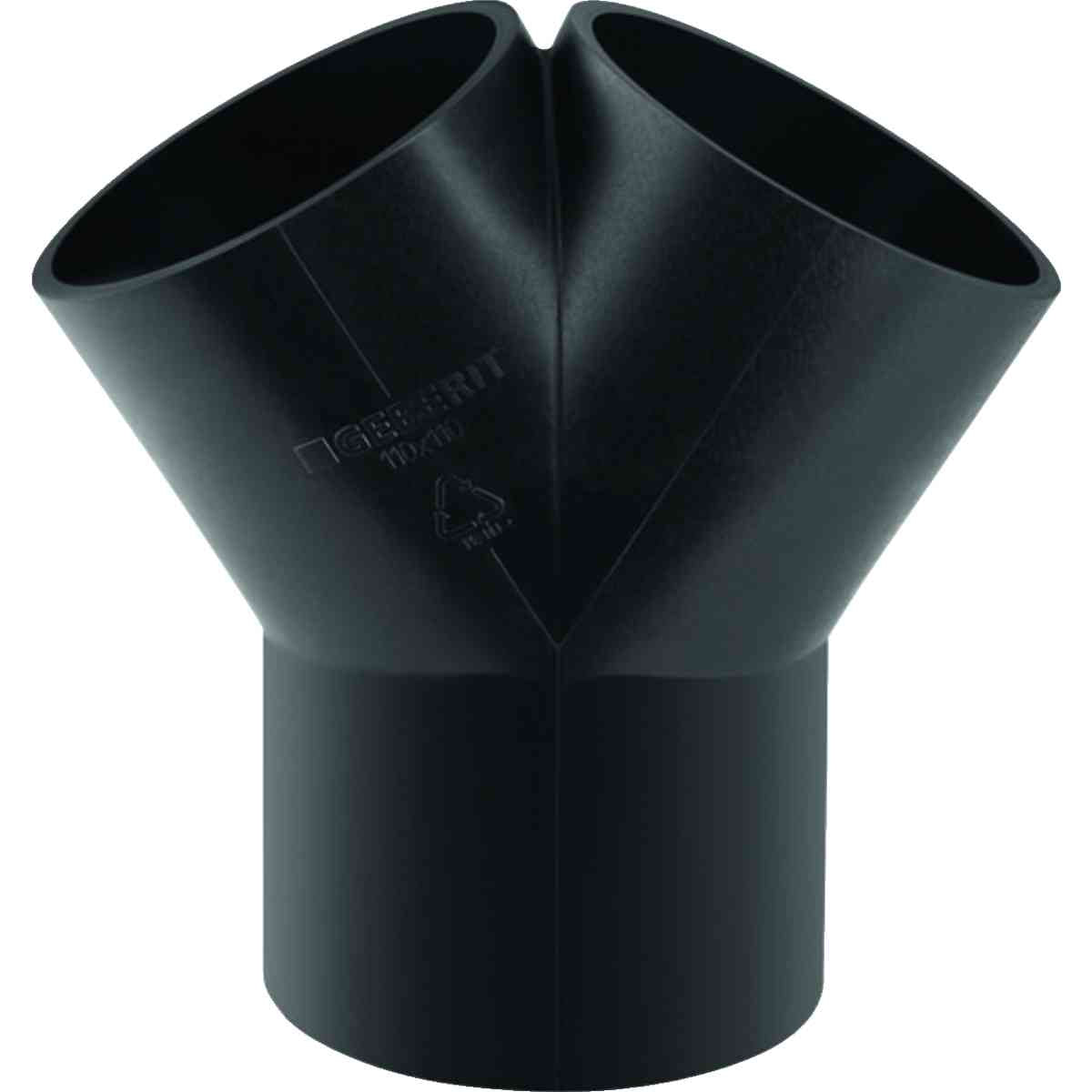Geberit HDPE Equal Breeches Branch