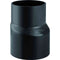 Geberit HDPE Reducer Eccentric Long in black 160mm size