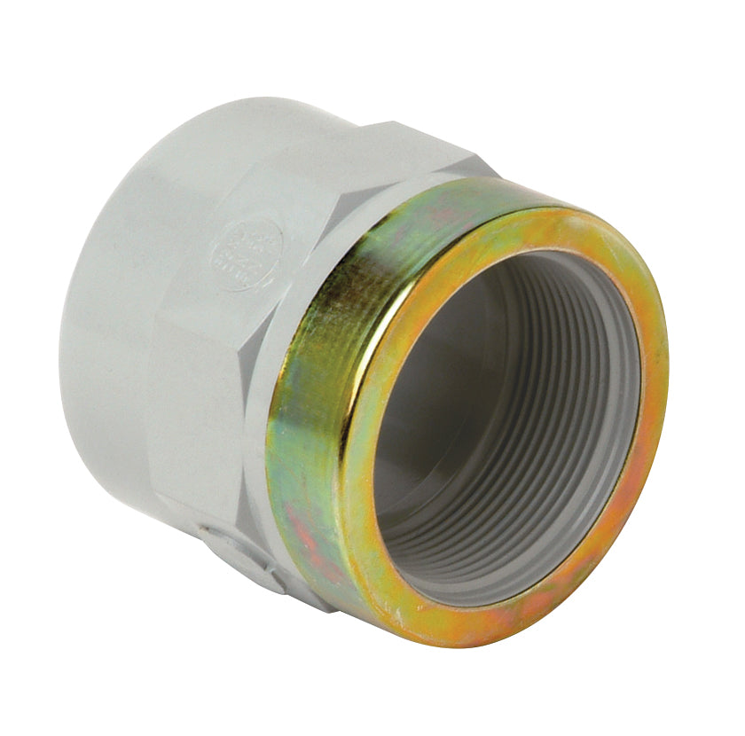 Corzan Adpt Socket Plain/BSP F.I., Reinforced