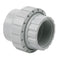 Durapipe Corzan Socket Union Plain Threaded in grey 25mm size