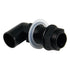 Floplast OS15 21.5mm Black O/F Bent Tank Connector