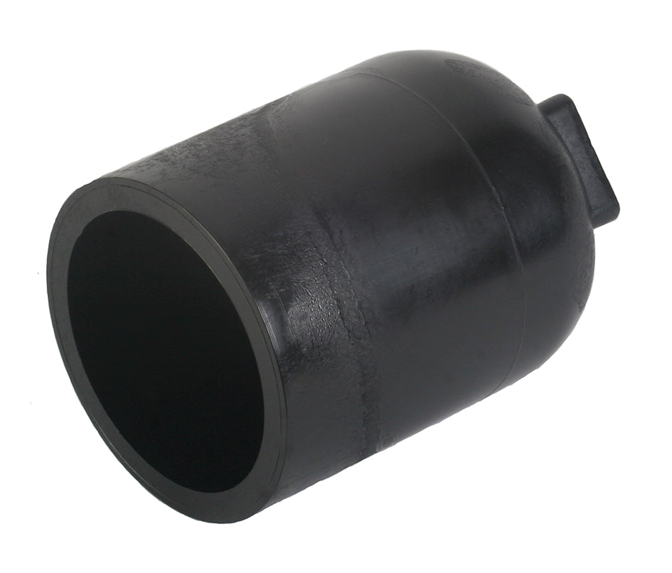 PLX SDR17 Fill and Vent Spigot End Cap in black 63mm size