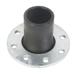 PLX S/C Spigot Pipe-in-Pipe Flange Assembly in black 110mm size