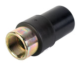 PLX Spigot Female Transition in black 63mm size