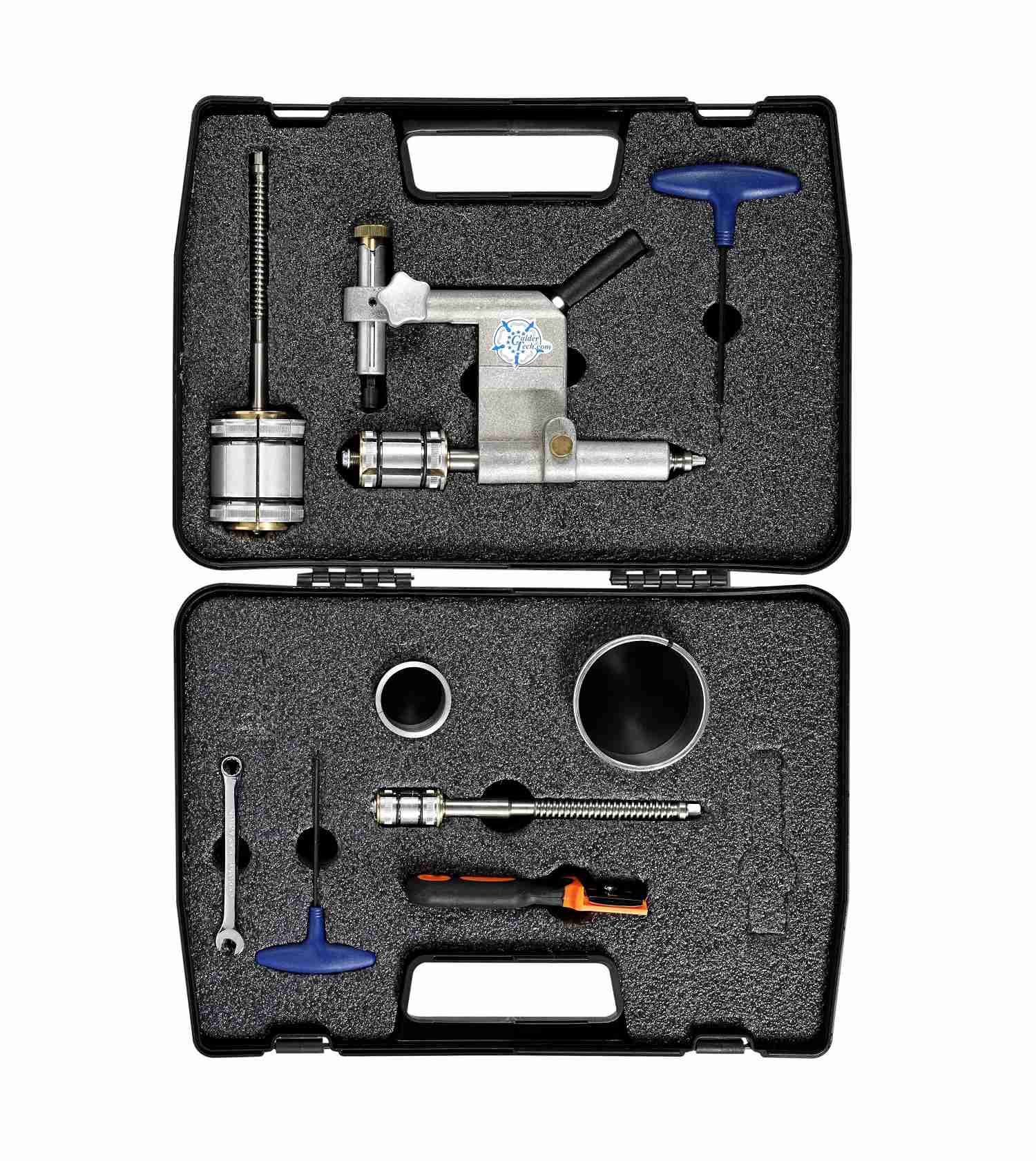 PLX Pipetools Universal Pipe Clamp in black 125mm size