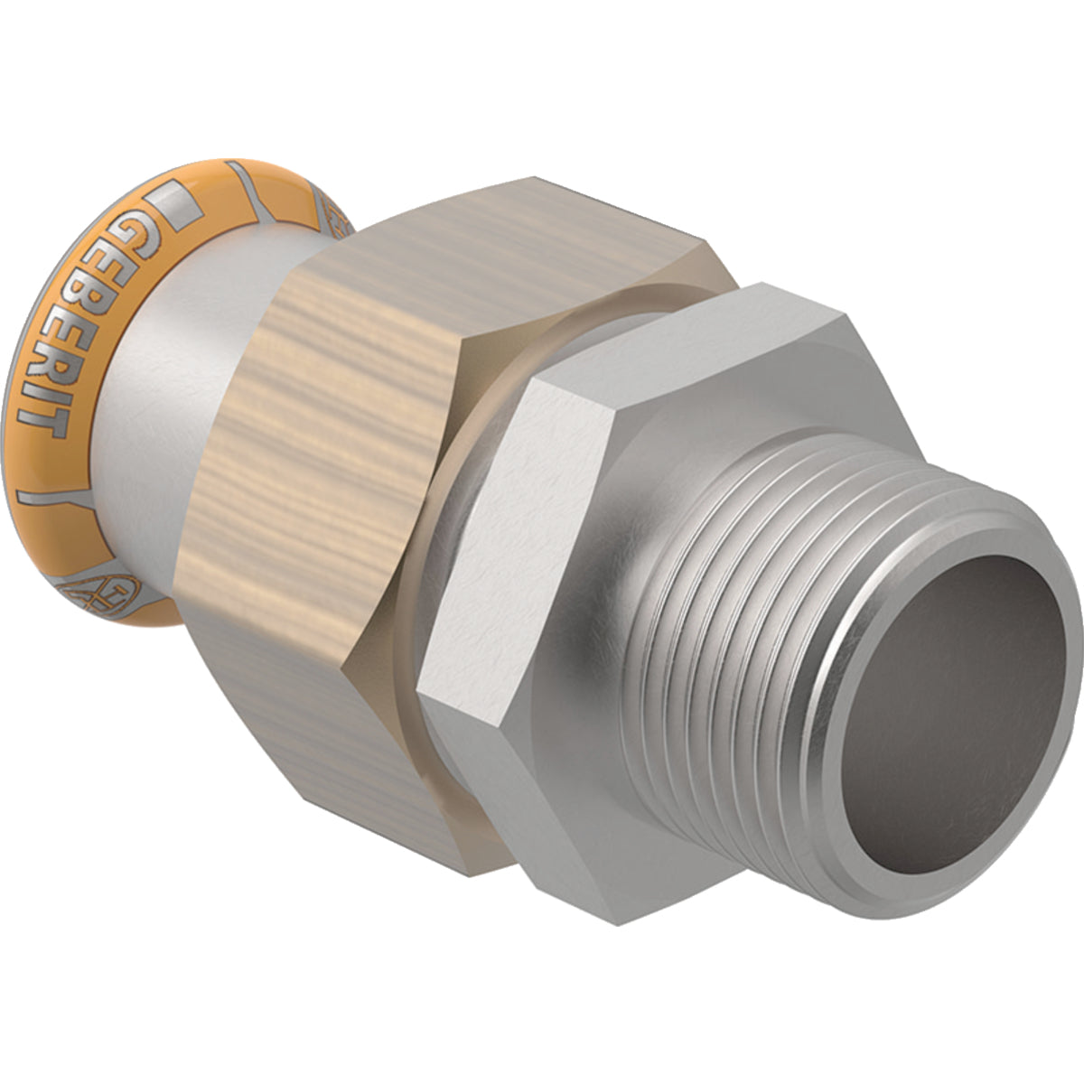 Geberit Mapress Therm Adaptor Union with Male Thread