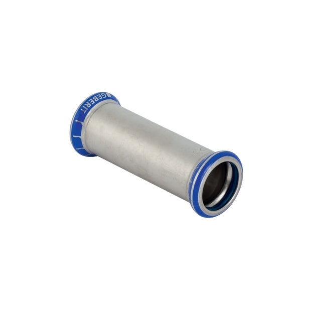 Mapress Stainless Steel Slip Coupling (FKM, Blue)