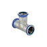Mapress Stainless Steel T-Piece, Equal (FKM, Blue)