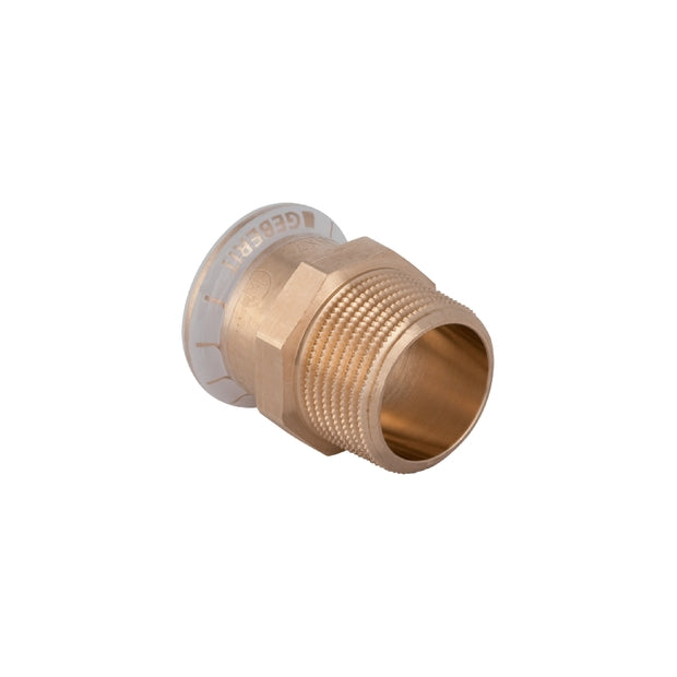 Mappress Copper Adaptor with Male Thread (FKM, Blue)