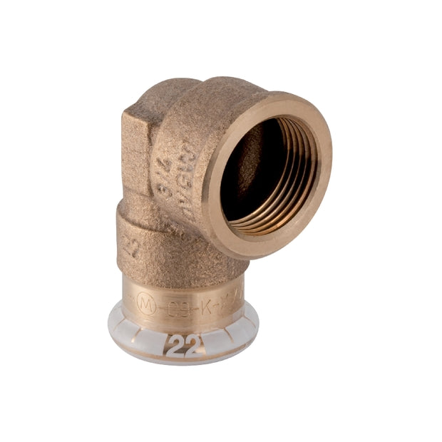Mapress Copper Elbow Adpt 90 w/ F.I. FKM