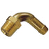 Brass 90 Degree Elbow Male Thread BSPT x Hose Tail