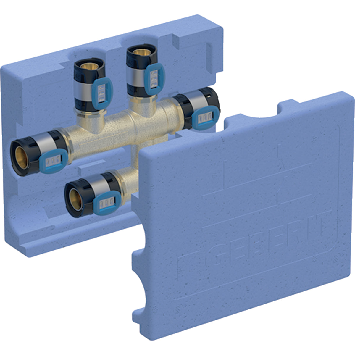 Geberit FlowFit T-Piece Crossing Insulation Box