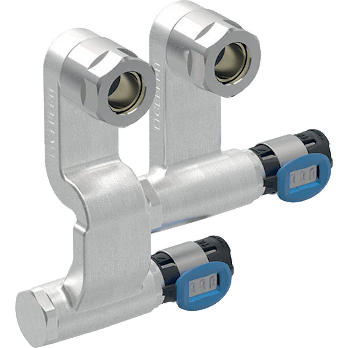 Geberit FlowFit Set of Connector End Pieces for Inlet and Return Flow Union Connector
