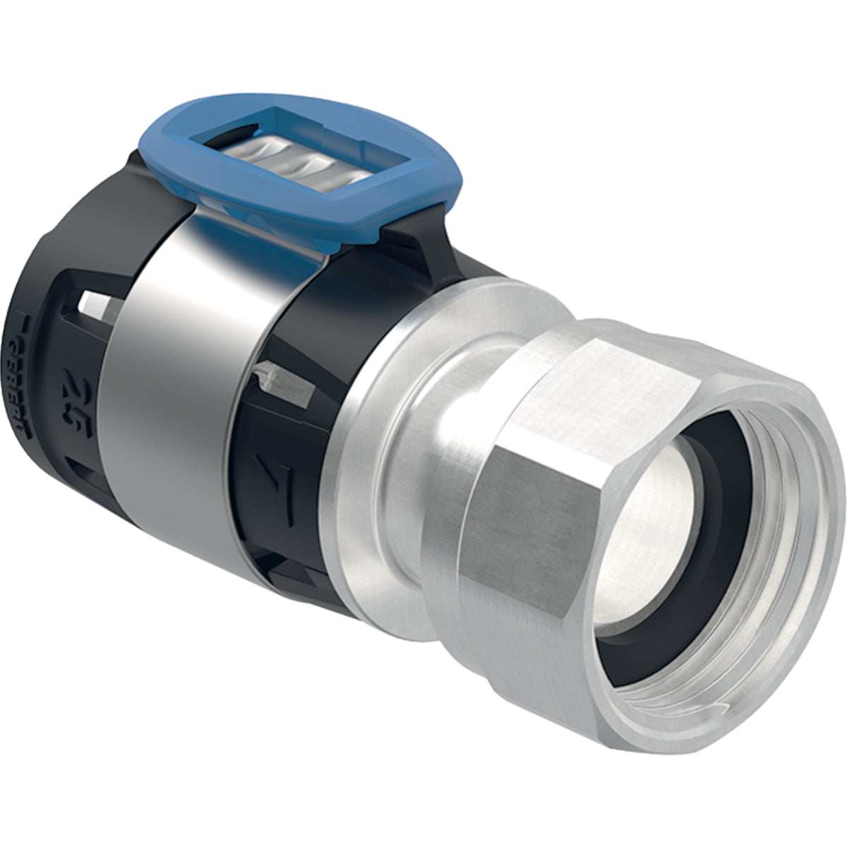 Geberit FlowFit Tap Connector Straight Union Nut