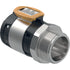 Geberit FlowFit Adaptor Male Thread Stainless Steel