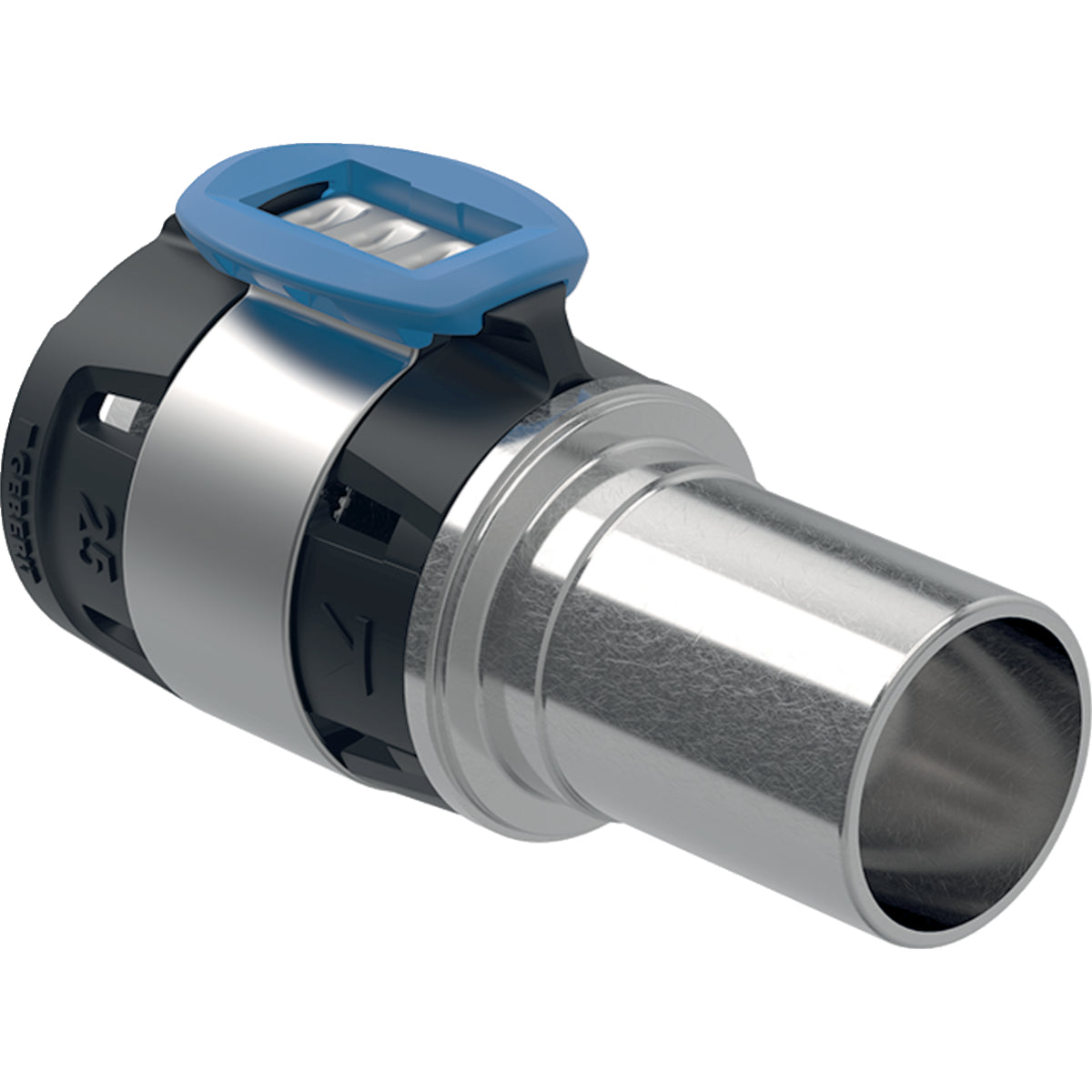 Geberit FlowFit Adaptor to Geberit Mapress Plain End Stainless Steel