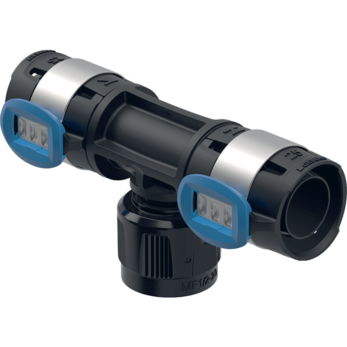 Geberit FlowFit T-Piece Adaptor MasterFix Through-Flow RpMF