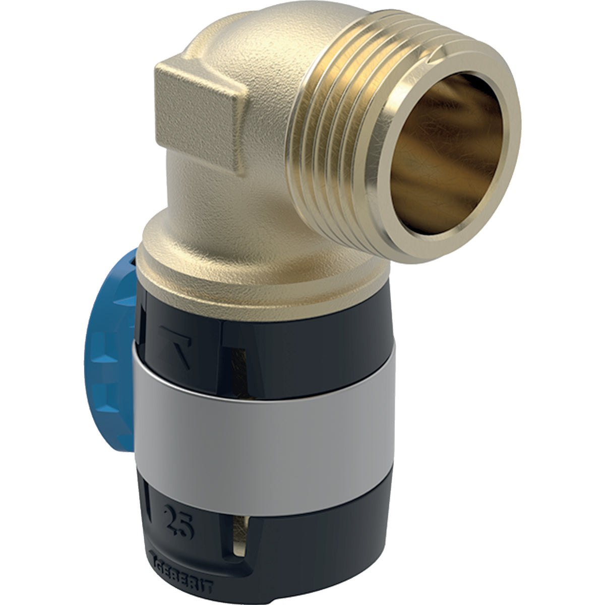 Geberit FlowFit Bend Adaptor 90° Male Thread