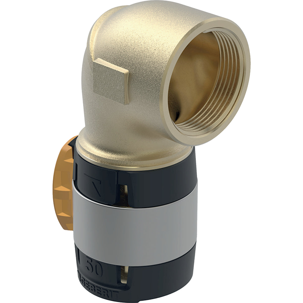 Geberit FlowFit Bend Adaptor 90° Female