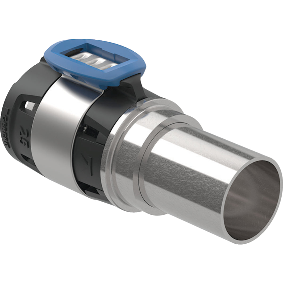 Geberit FlowFit Adaptor to Copper Pipe Clamping Ring Union