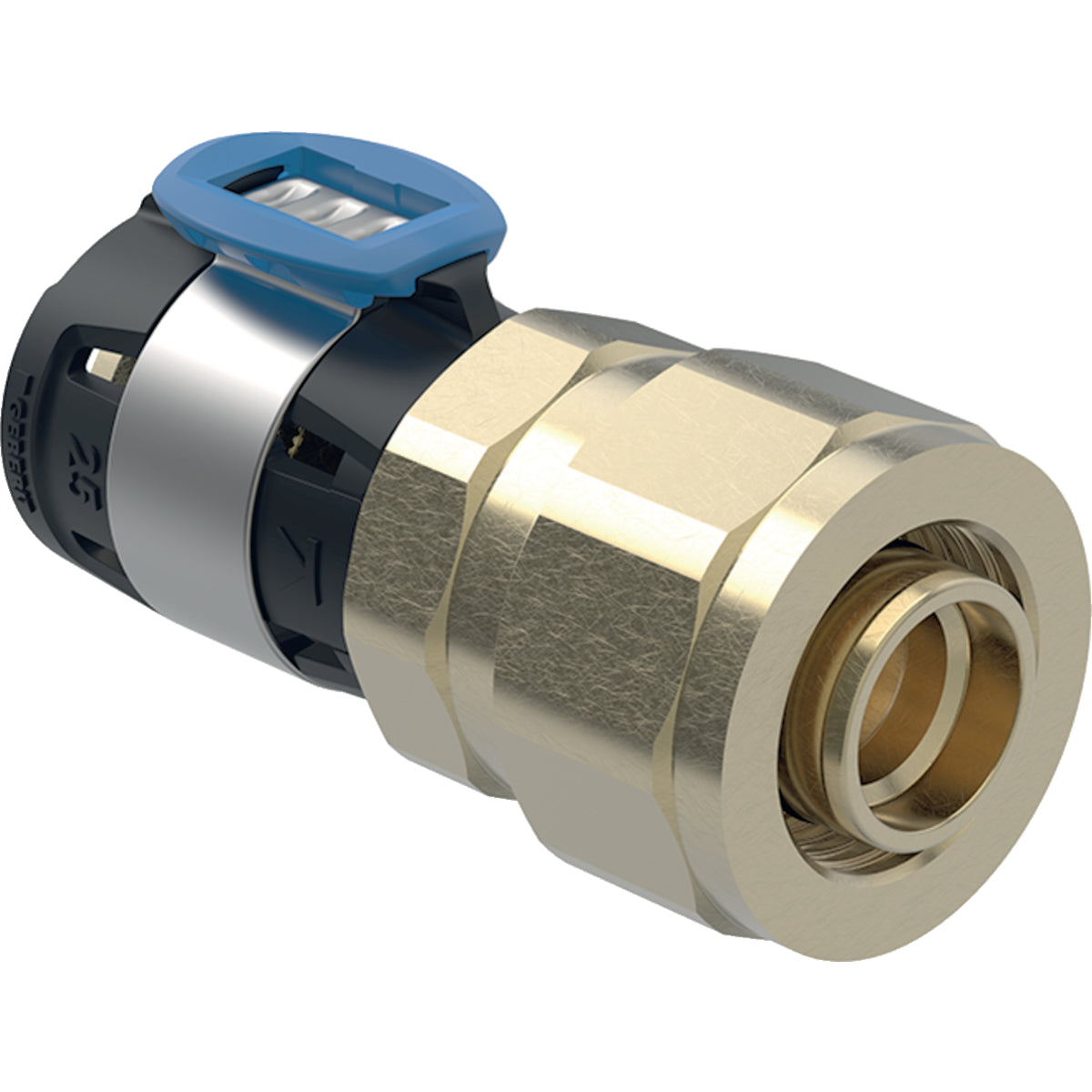 Geberit FlowFit Adaptor Screw Connection to PEX Pipes PN6