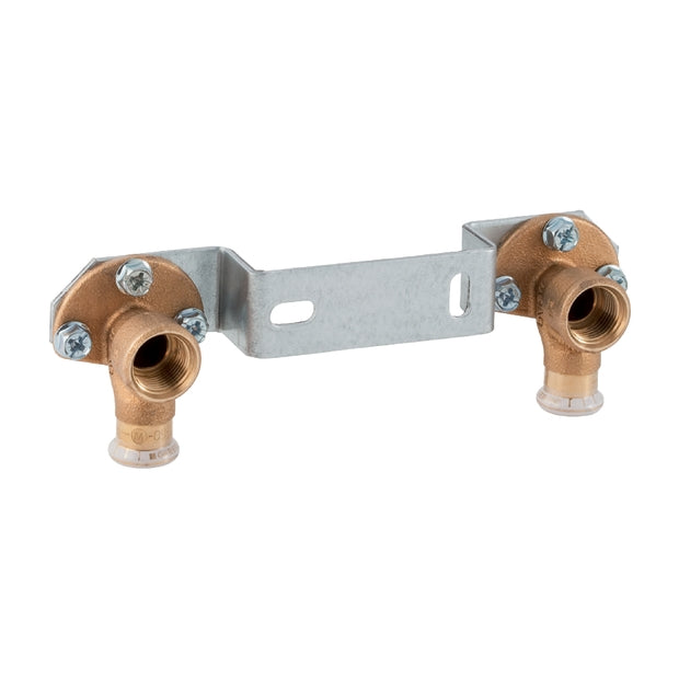 Mapress Cu Elb Tap Conn. 90 Pre-Mounted, bl 15mm Rp1/2"