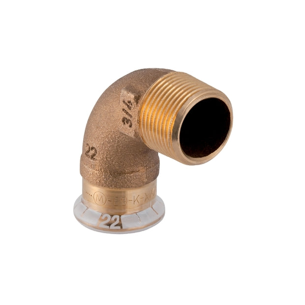 Mapress Copper Elbow Adpt 90