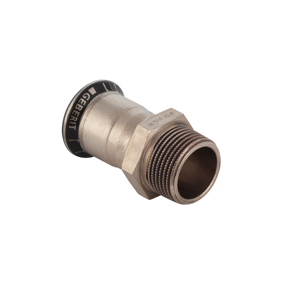 Mapress CuNiFe Adaptor with Male Thread R