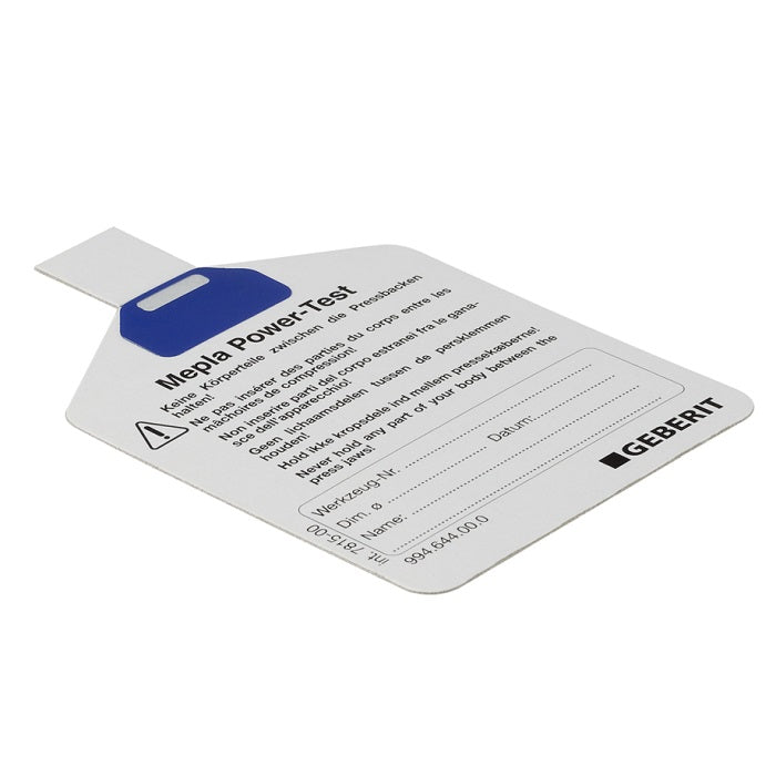 Geberit Mepla PowerTest