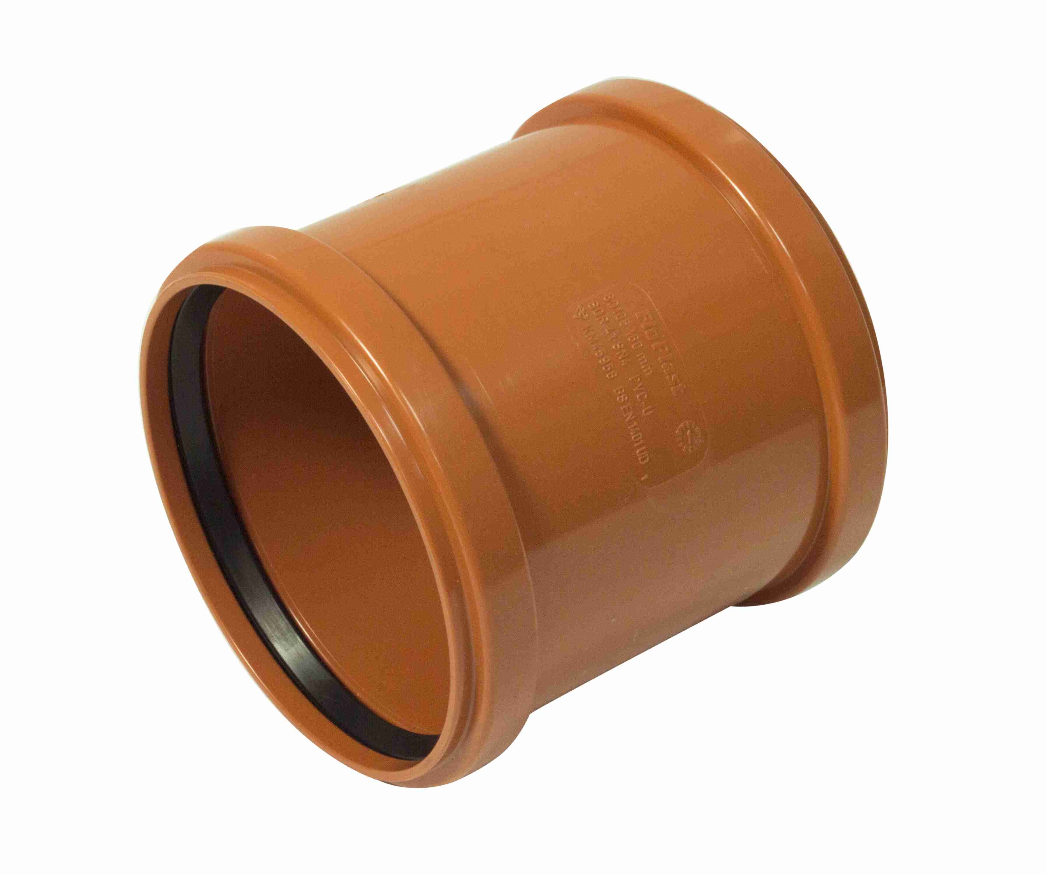FloPlast 6D105 Double Socket Coupler 160mm