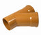 FloPlast 6D198 45 Deg Equal Junction Dbl Sock 160x110mm