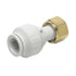 JG Speedfit White Straight Tap Connector
