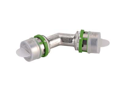 Flamco Multiskin Metallic Press/45° Elbow