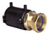 GF ELGEF Transition Coupler PE-Brass w. Loose Nut