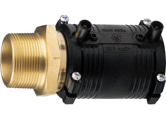 GF ELGEF Transition Coupler PE-Brass Male Thread